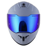 Casco Edge Extreme Solid Gris Azul